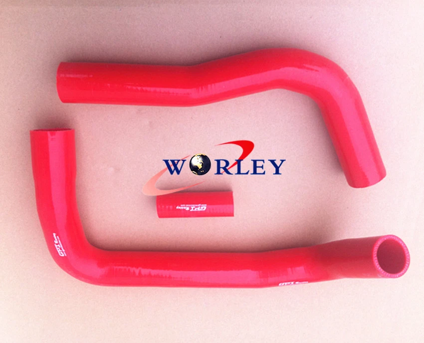 Manguera de radiador de silicona negra para Toyota Land Cruiser HJ75 2H 1984-1990 85 86 87 Foto 3 de 4