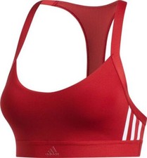 adidas Performance All Me 3S Sport BH Damen Rot Training, Jogging, Fitness
