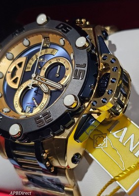 Invicta Flying Fox Gold Plated Jason Taylor Swiss