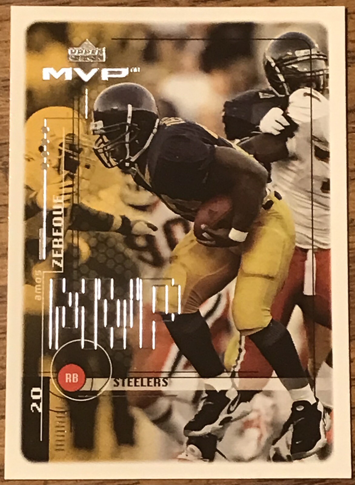 Amos Zereoue Upper Deck MVP #219 Base