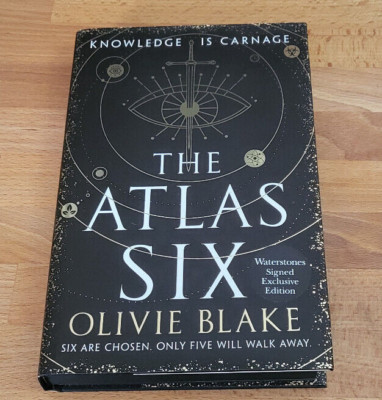 Olivie Blake - The Atlas Six SIGNIERT 1./Ausgabe Waterstones Exclusive Hardcover 
