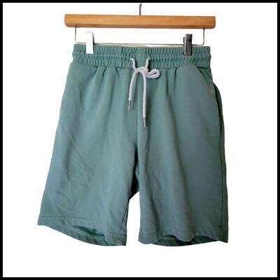 Adika Jayden Jersey Sweat Shorts Mint Green size M Medium Pockets Super Comfy