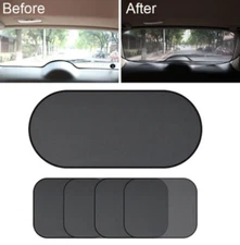 5PCS Car Side Rear Window Screen Sun Shade Mesh Cover Windshield Sunshade Visor