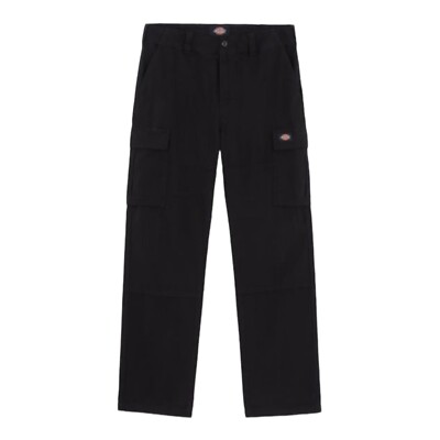 Dickies Johnson Cargohose schwarz normales Bein schnelle kostenlose Lieferung