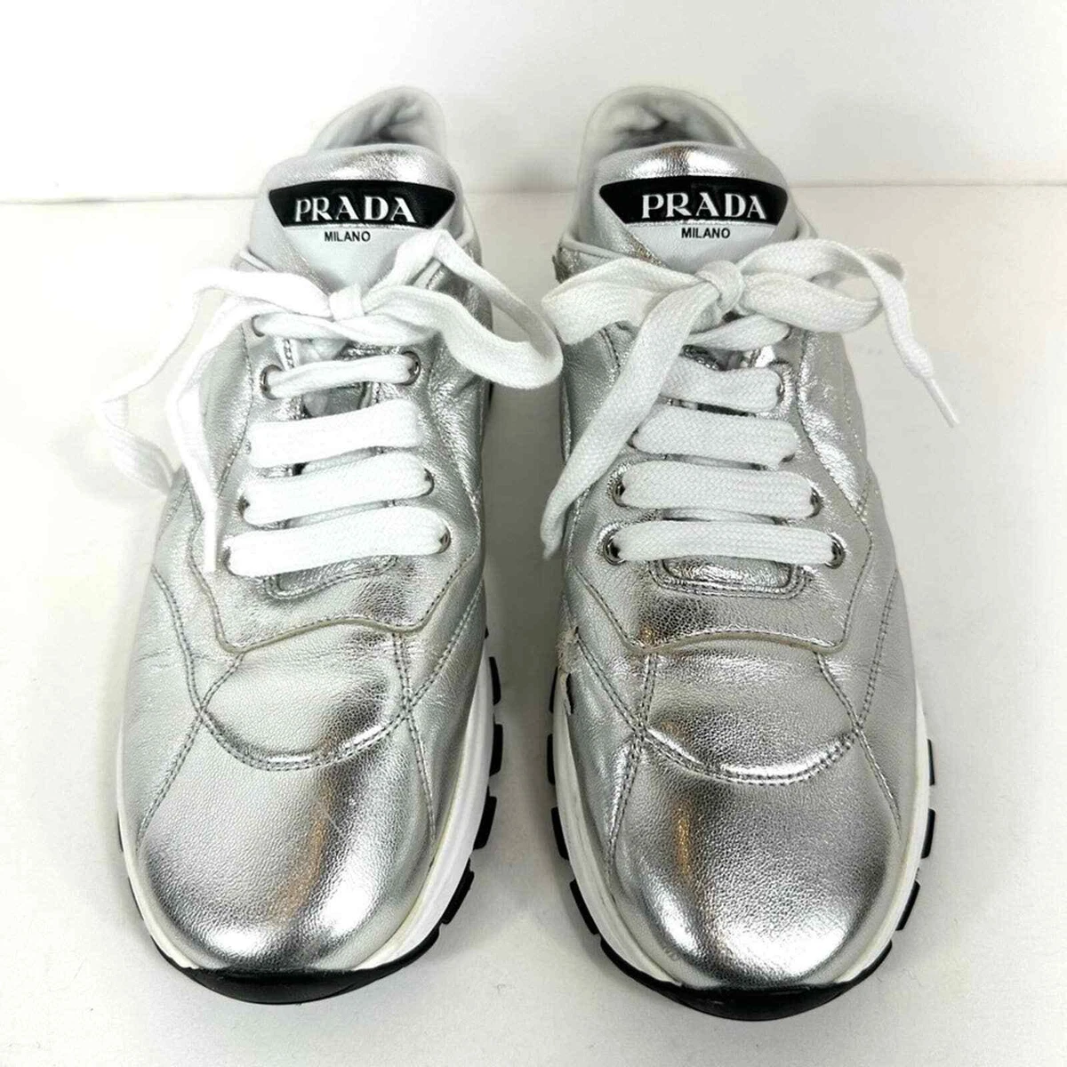 Prada quilted sneakers cheap