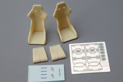 Hobby Design 1/24 Recaro RS-G Seats