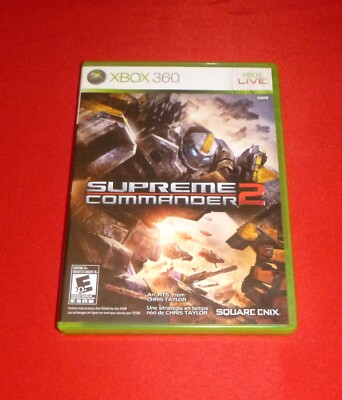 Supreme Commander (Microsoft Xbox 360, 2010)-Complete