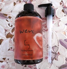 WEN by Chaz Dean~ FIG STYLING CREME CREAM~Super-Size 12 oz w/ Pump *NEW*