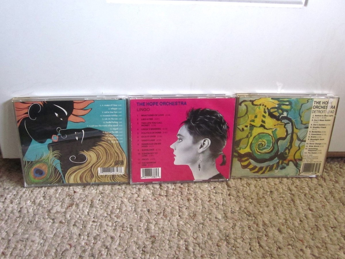 HOPE ORCHESTRA Asta Jurgutis 3-CD set Gift Lingo Detroit