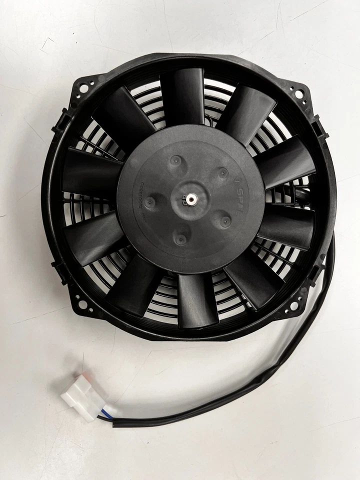 Spal 30100358 7.5" Low Profile Fan - Pull / Straight Blade; 366 Airflow CFM - Image 3 of 4