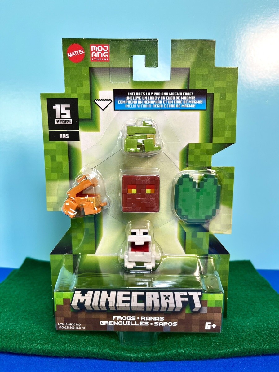 2024 Minecraft 15th Anniversary Build-a-Portal Figures: FROGS (w