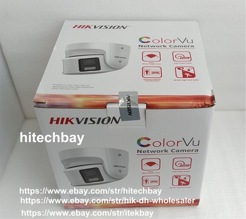 Original 8MP ColorVu 180° Wide-view PoE 2-Way Audio DS-2CD2387G2P-LSU/SL Outdoor - Afbeelding 2 van 11