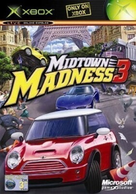 Microsoft Xbox Spiel - Midtown Madness 3 nur CD