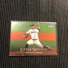 2019 TOPPS STADIUM CLUB #SCC-71 JUSTUS SHEFFIELD *STADIUM ROOKIE CHROME*