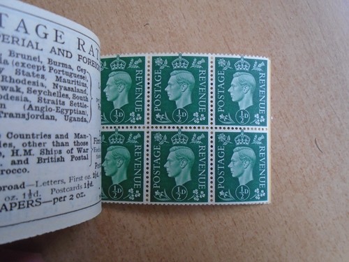 BD24 George VI 1938 5/- Stitched Booklet Edition 21. - Picture 10 of 10