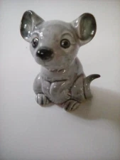 Vtg Goebel Grey Mouse #35794 W Germany 3x2.5x2.5" Animal Figurine 1b