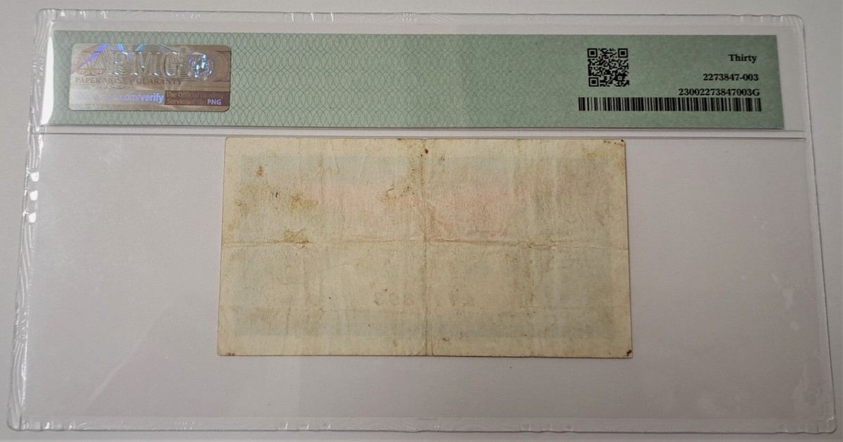 1940 Malaya/British Administration KG VI 10 Cents SN# L117893 PMG