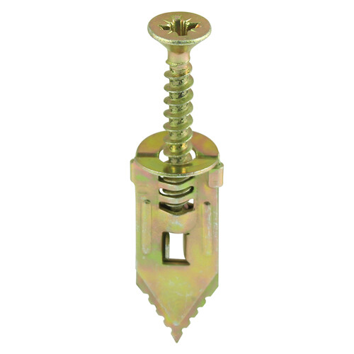 TIMCO HAMMER IN METAL PLASTERBOARD CAVITY WALL FIXINGS & SCREWS 4 x 30mm QTY 100