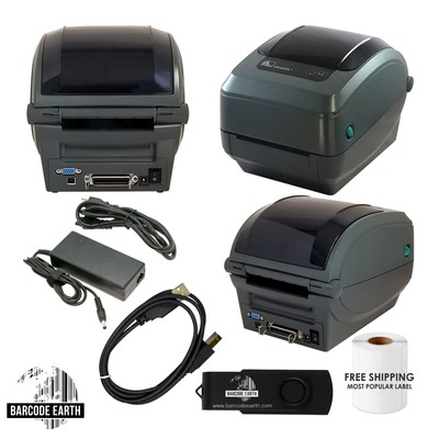 Zebra GK420T Thermal Barcode Printer USB, Serial Parallel, Labels, &amp;  Driver | eBay