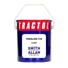 Tekaloid Coach Enamel Paint Clear Lacquer Varnish Clearcoat  4.5 Litre