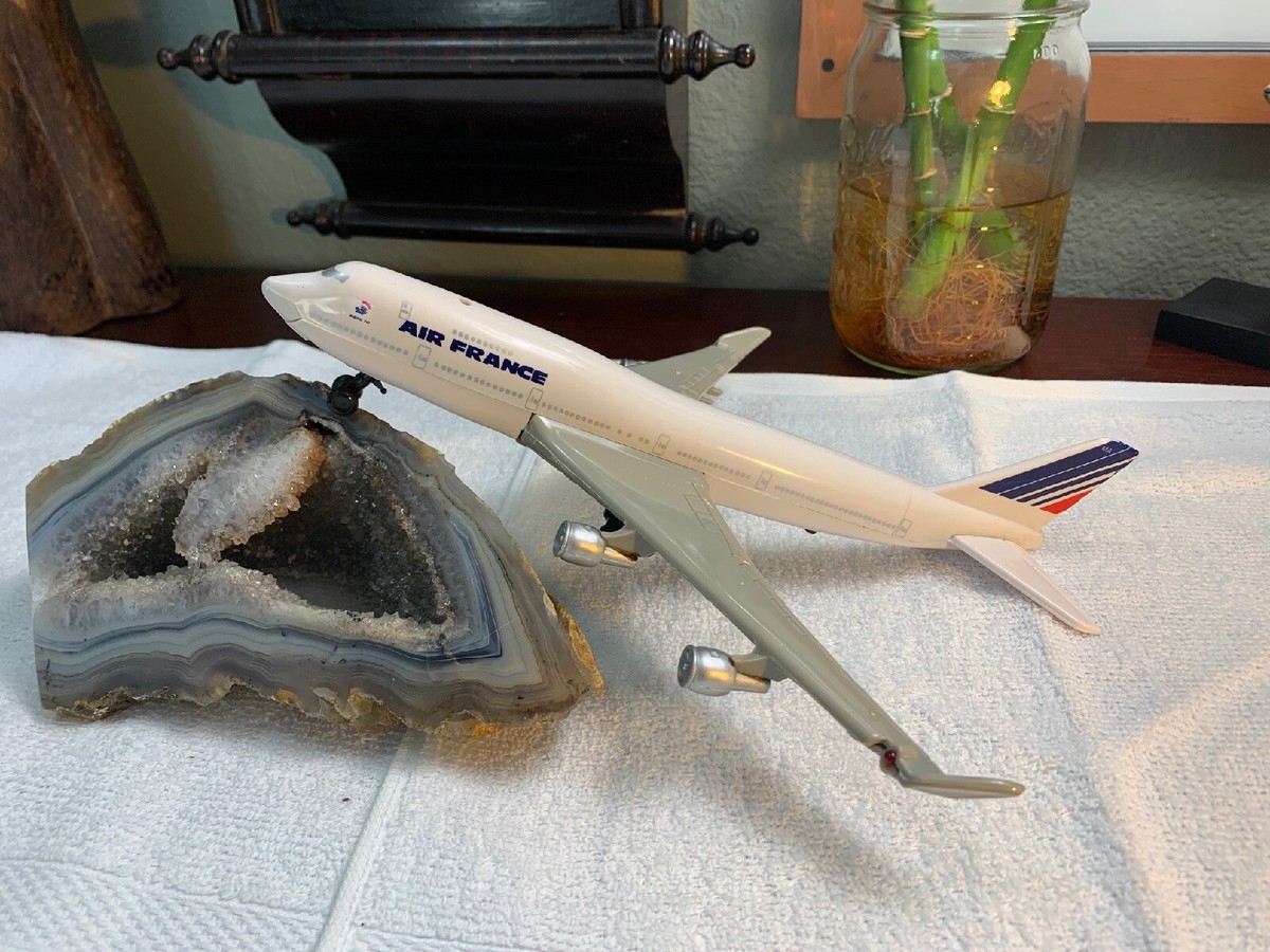 AIR FRANCE ボーイング747 1/160 47cm ダイキャストレジン B747 Air France - Scale 1/157 - 47cm - 18.5 in - Airplane Model