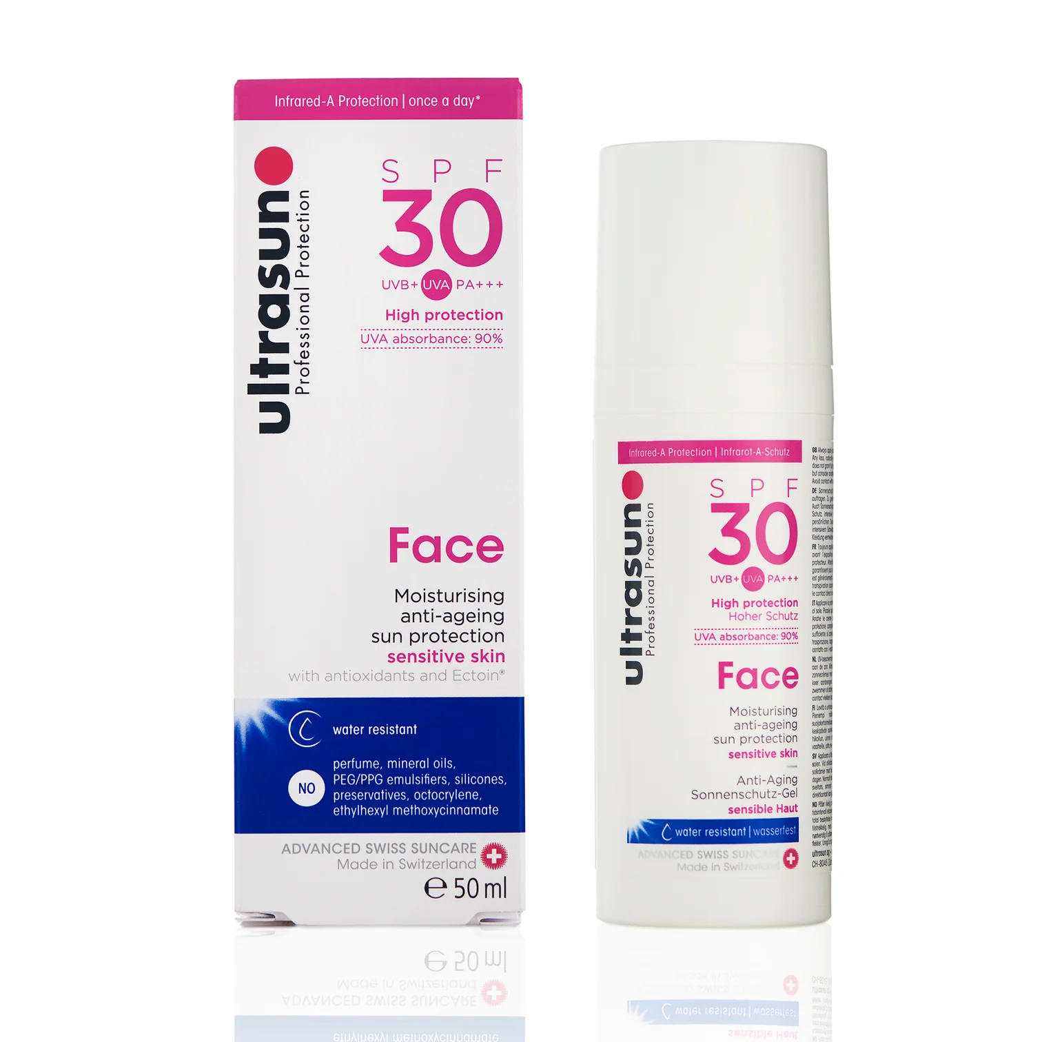 UltraSun | Face Anti-Ageing SPF 30 | Moisturising & Sun Protection | 50ml