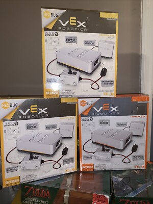 Vex Robotics Build Genius Motor Kit Add On Stem Starter Kit Lot Of 3