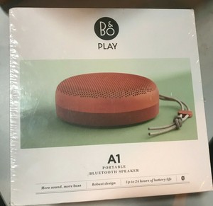 beoplay a1 tangerine red