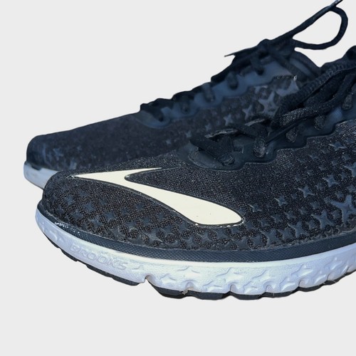 Brooks Women’s Pure Flow 5 Running Sneakers Size 8.5 Black White Athletic Shoes - 第 7/11 張圖片