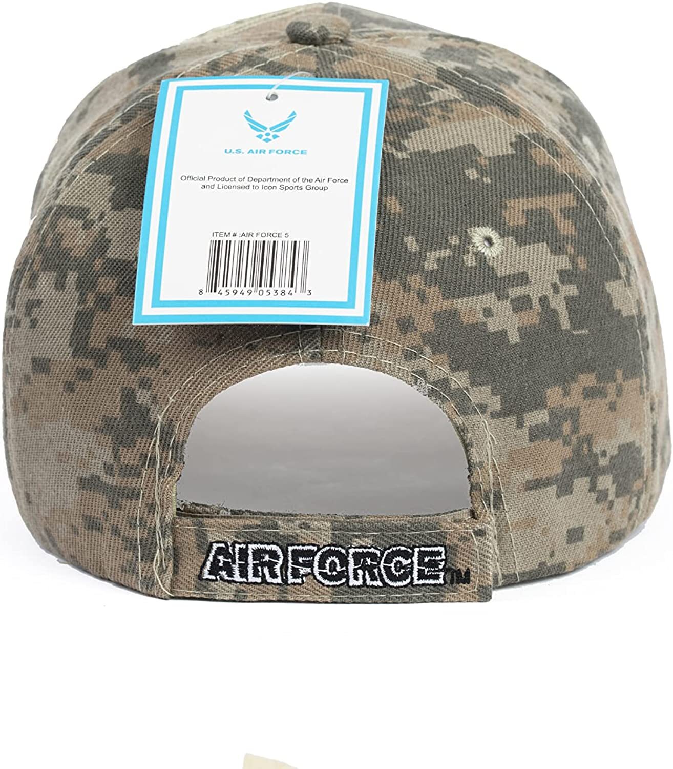 US Air Force Officially Licensed Veteran Adjustable Military Baseball Cap Hat 
