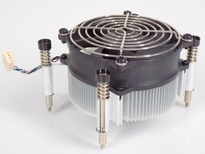 HP 625257-001 Ersatzteil: CPU Fan Kühler Lüfter Sockel 1155/1151/115x - 4-Polig