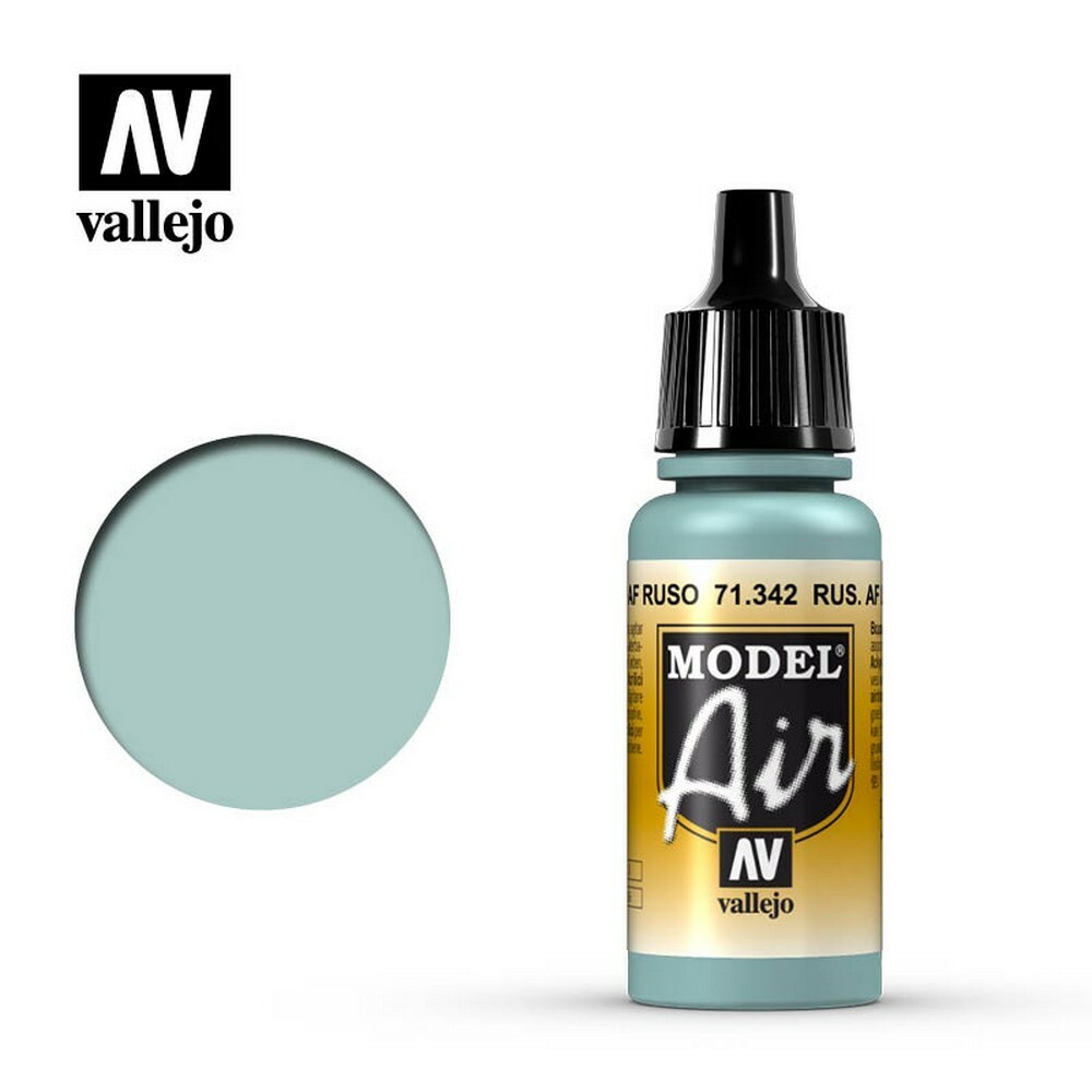 AV Vallejo Model Air 17ml Russian AF Light Blue Vallejo Brand New VAL71342
