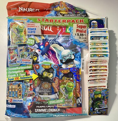 Lego Ninjago Serie 7 - Next Level - Komplett - 126 Karten mit Mappe + 2LE + XXL