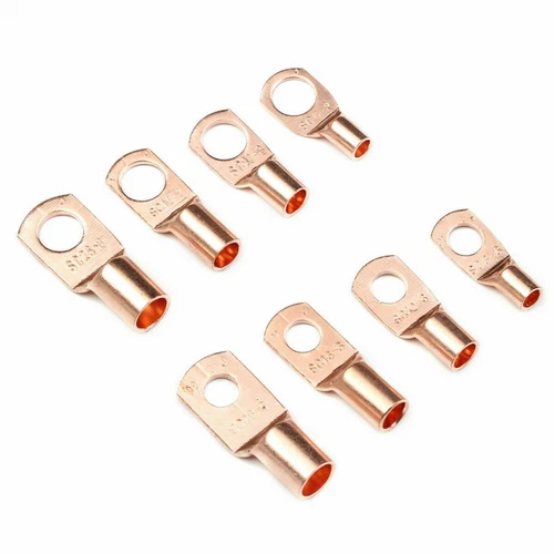 140X Rohrkabelschuhe Sortiment Ringösen Ringzungen Kabelschuhe Ring Zange Set - Bild 7 von 14