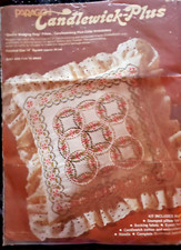 Paragon "Double Wedding Ring Pillow" Candlewick Plus Kit Size 14"