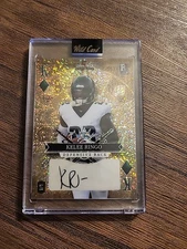 2022 Wild Card 5 Card Stacked Deck Kelee Ringo 1/1 King of Diamonds Auto RC