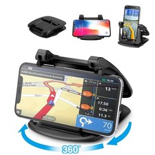 360° Phone Holder Dashboard Mount GPS Mobile Phone Holder For Car Accessories