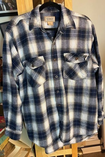 C.E. Schmidt Workwear Heavy Weight 100% Cotton Shirt; size large; used - product listing photo