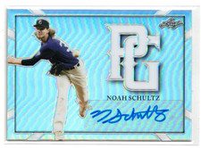 2021 Leaf Perfect Game SILVER Prizm RC AUTO Noah Schultz! Rookie! Autograph! /25