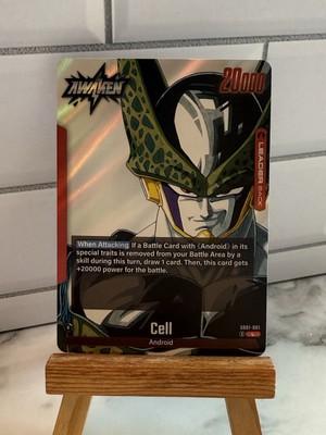 Cell SB01-001 Foil Leader Dragon Ball Super Fusion World Manga