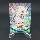 2000 Pokemon MEW #151 Non Holo Topps Blue Logo 1st TV Animation