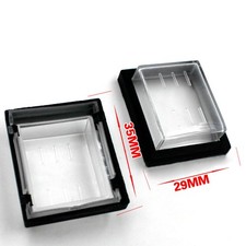 1pcs 31x25mm KCD4 Rectangle Rocker Switch Waterproof Cover Car Boat Clear