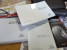 2013 Hyundai Santa Fe Owners Manual Handbook Wallet Nice
