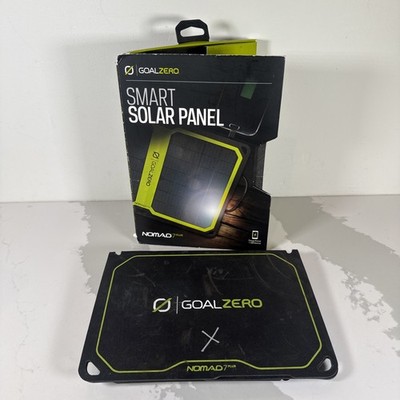 Goal Zero Nomad 7 Plus Solar Charger Used See Pics For Condition*