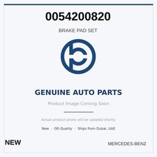 Genuine 2010-2015 Mercedes-benz C250 Brake Pad Set 0054200820