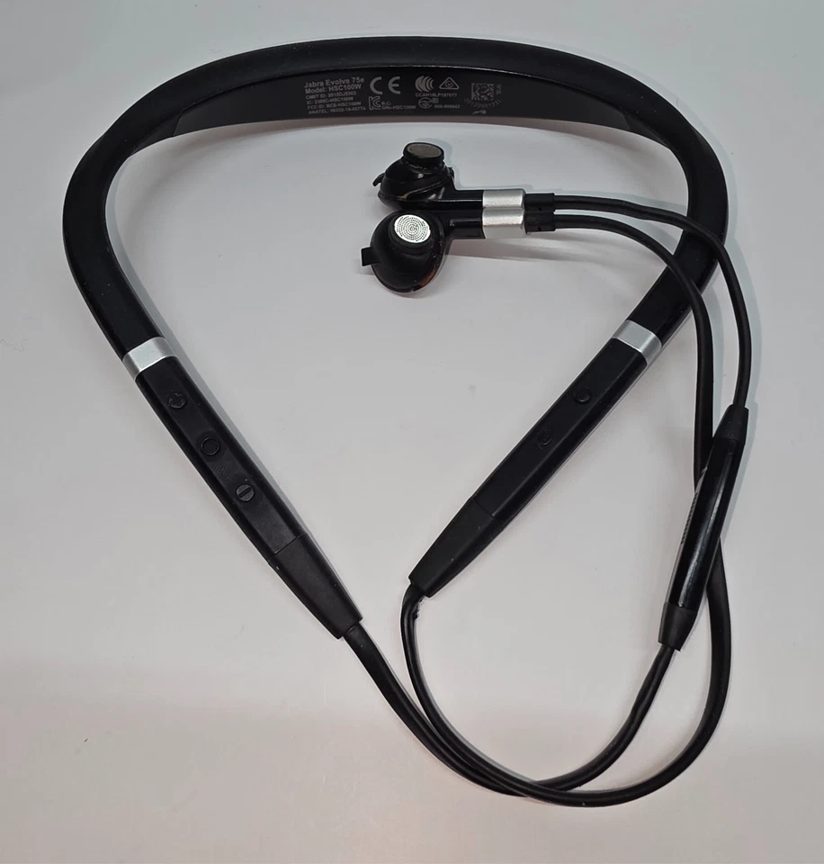 Defekt. Jabra Evolve 75e, HSC100W. Neckband, Nackenband-Headset. - Bild 1 von 1