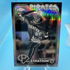 2024 Topps Chrome Update Series - Negative Refractor #USC137 Hunter Stratton 