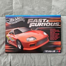 Hot Wheels 2025 Silver Series Fast  Furious 10-Car Box Set Exclusive Die-Cast
