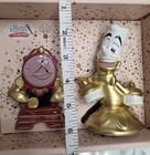 NEW Disney Princess Hand Painted Cogsworth & Lumiere Salt & Pepper Shaker Set — photo 10