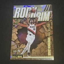 2023-24 Panini Recon Scoot Henderson Rock the Rim RC Effect #/25 Trail Blazers